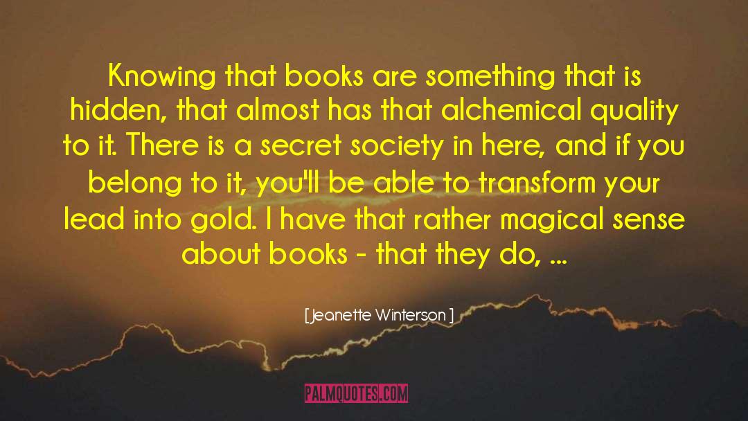 Magical Mornings quotes by Jeanette Winterson