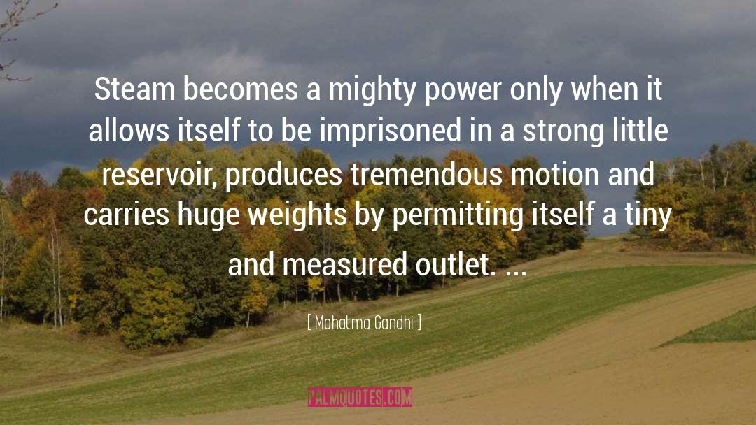 Magical Power quotes by Mahatma Gandhi