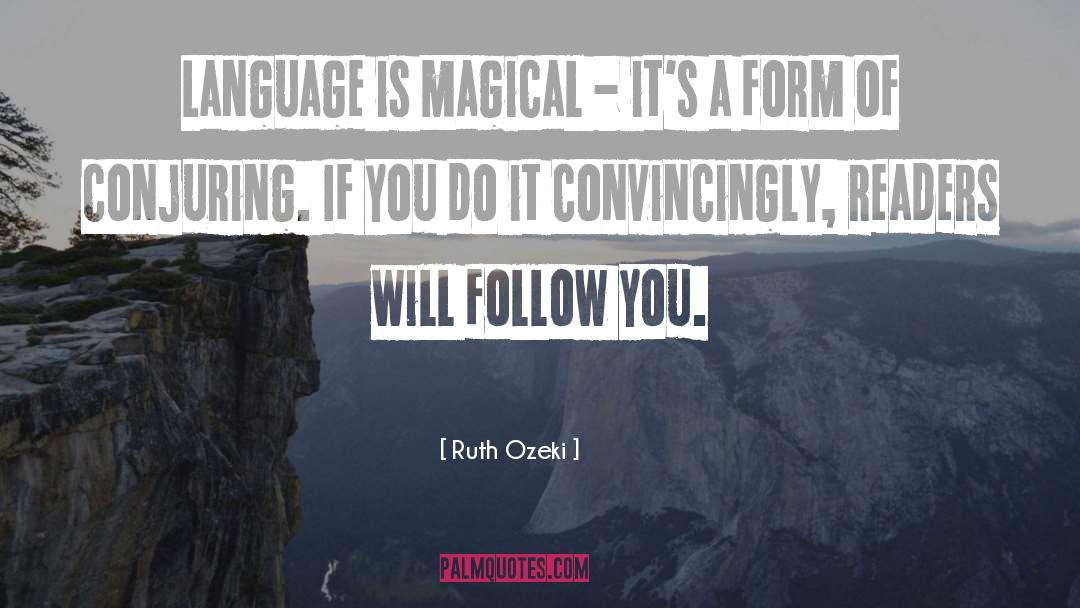 Magical quotes by Ruth Ozeki