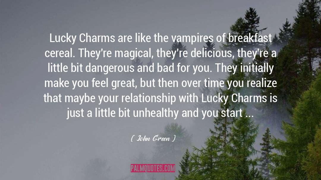 Magical Reaism quotes by John Green