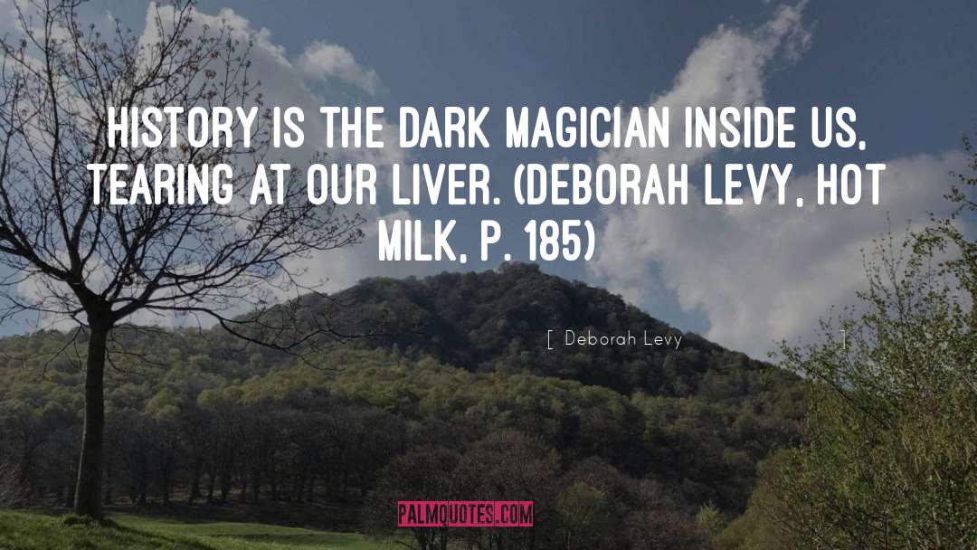 Magician quotes by Deborah Levy