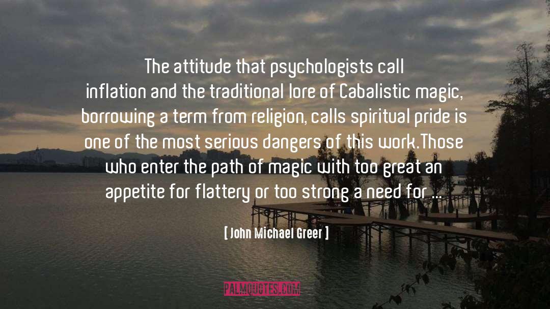 Magick quotes by John Michael Greer