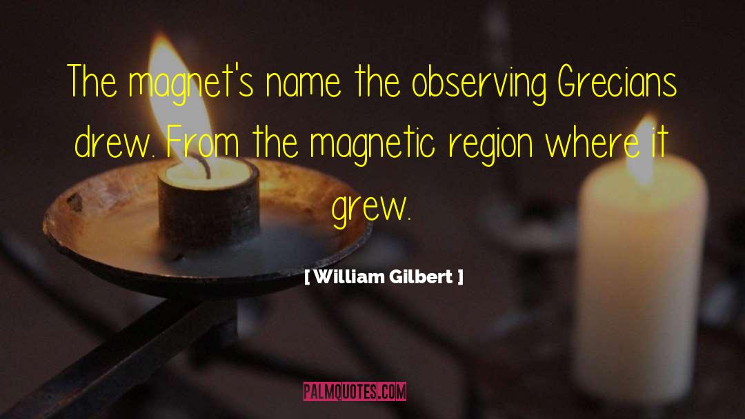 Magnet Quote quotes by William Gilbert