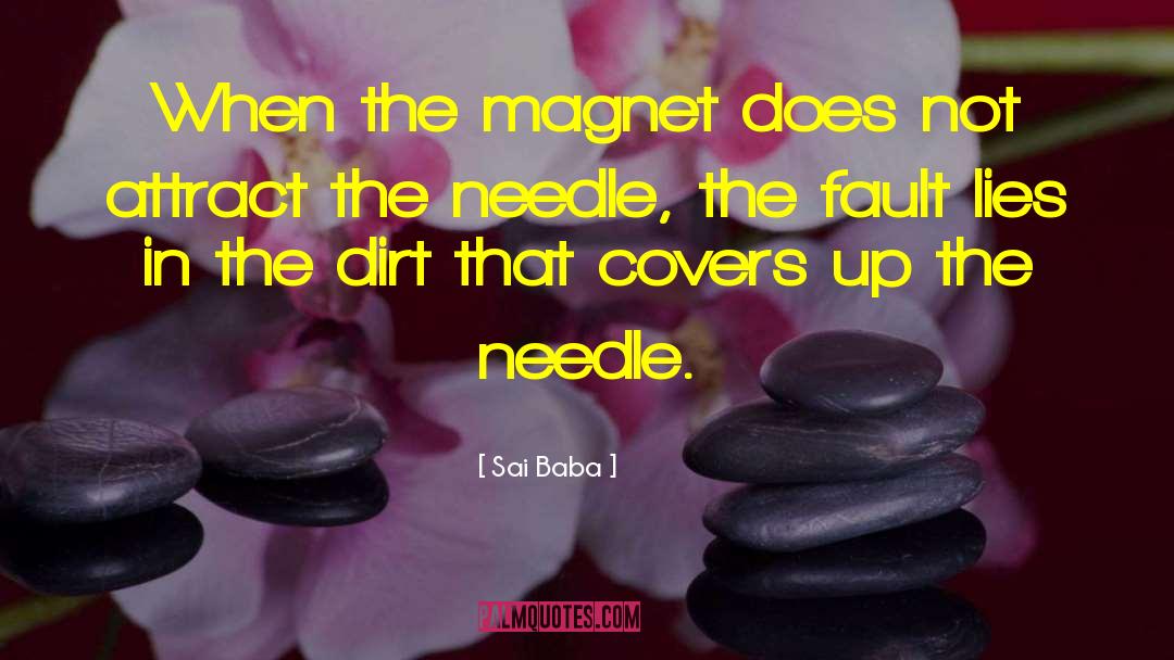 Magnet quotes by Sai Baba
