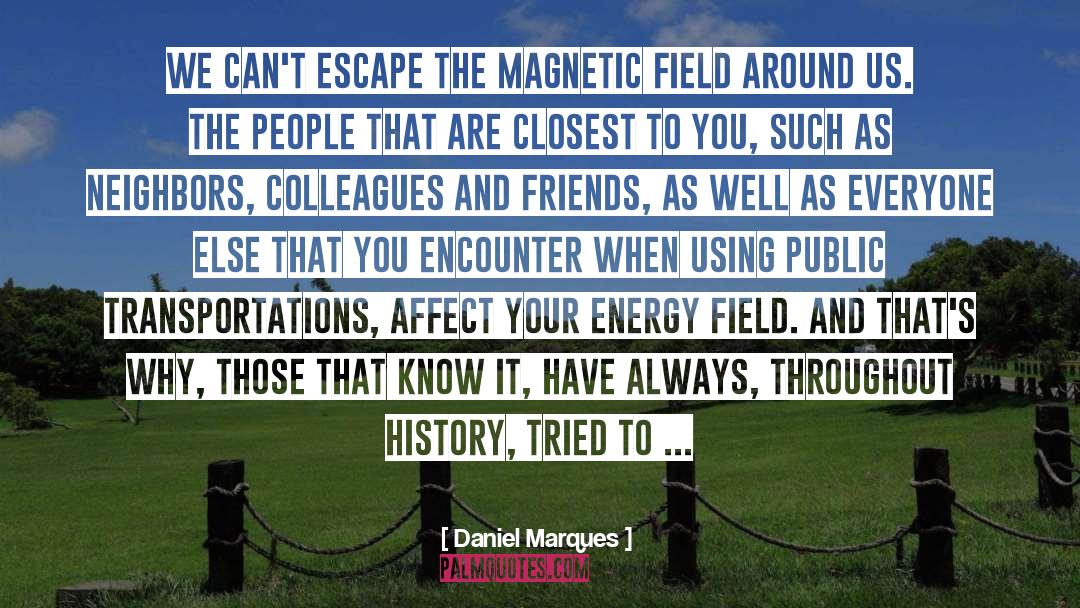 Magnetic Field quotes by Daniel Marques