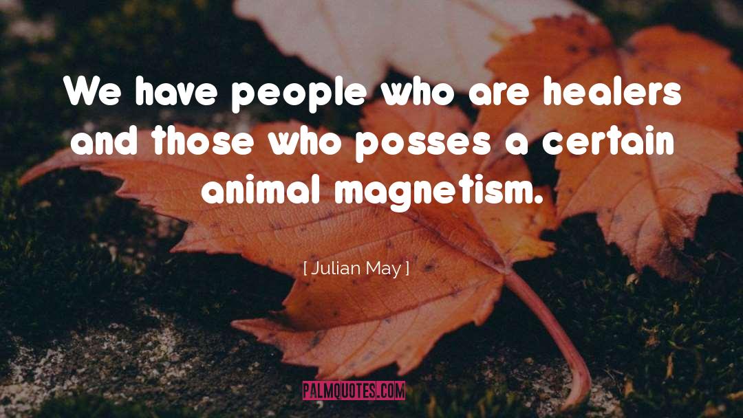 Magnetism quotes by Julian May