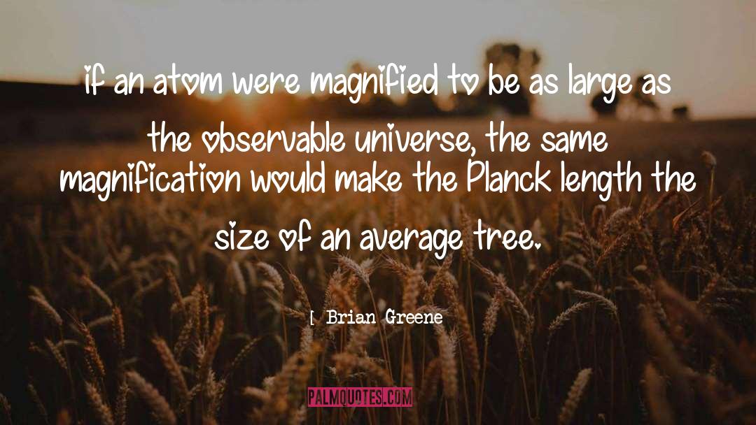 Magnification quotes by Brian Greene