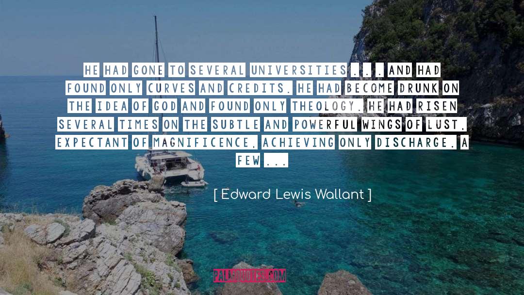 Magnificence quotes by Edward Lewis Wallant