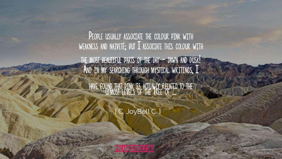 Magnificent Rainbow quotes by C. JoyBell C.