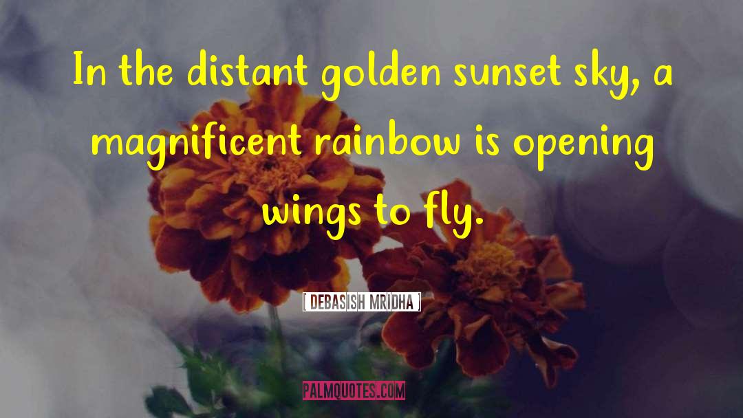 Magnificent Rainbow quotes by Debasish Mridha