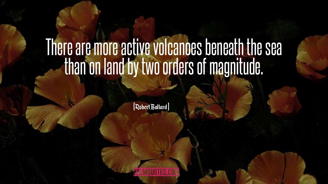 Magnitude quotes by Robert Ballard