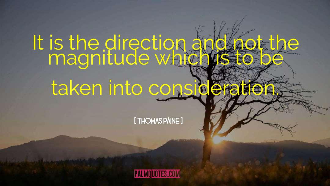 Magnitude quotes by Thomas Paine