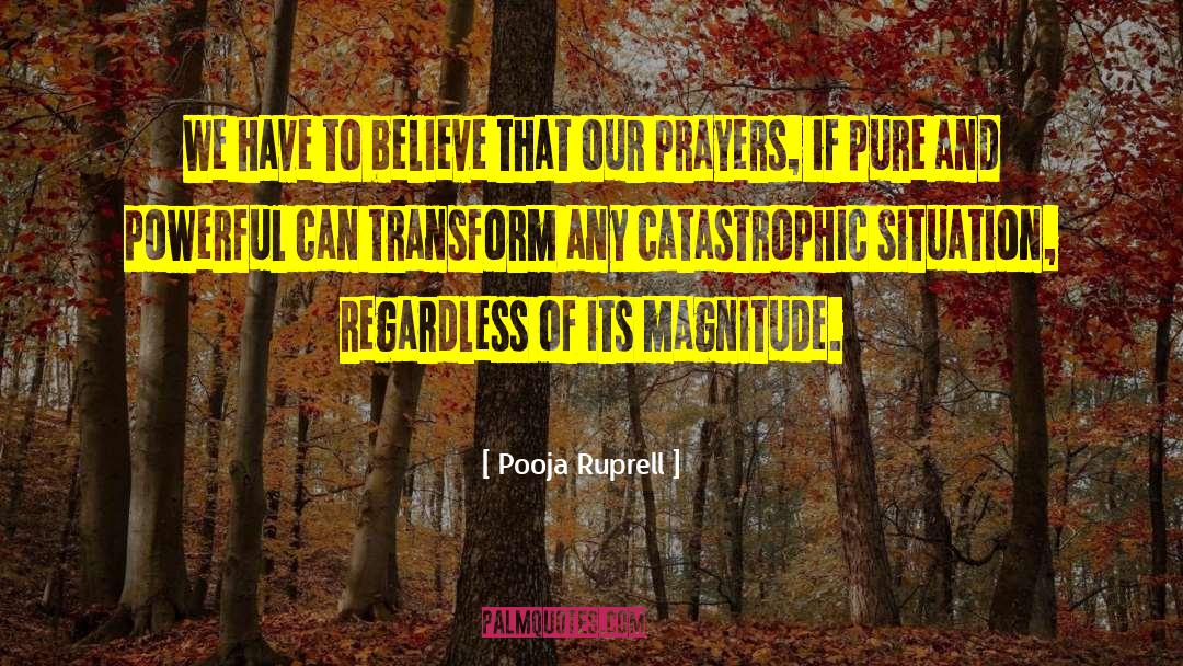 Magnitude quotes by Pooja Ruprell