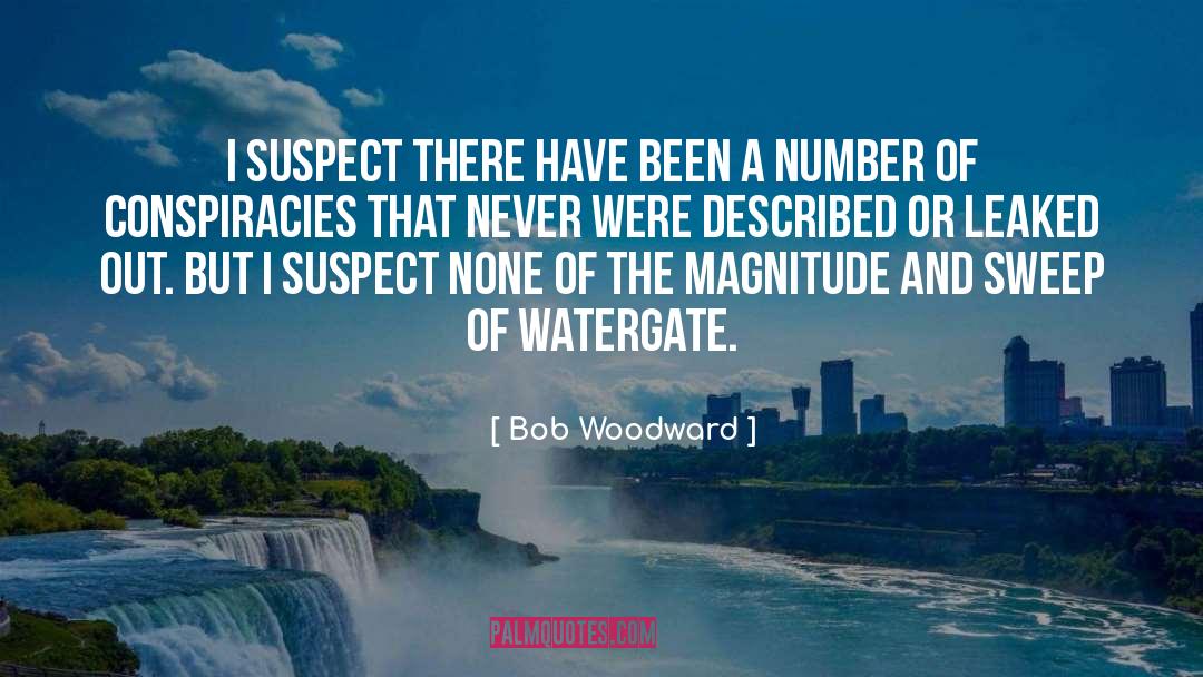 Magnitude quotes by Bob Woodward
