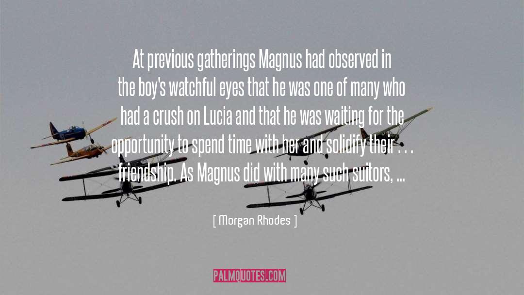 Magnus And Cleo quotes by Morgan Rhodes