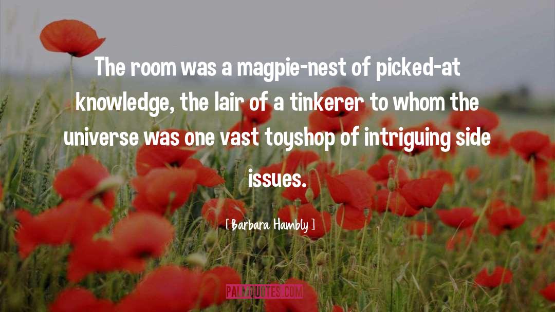 Magpie quotes by Barbara Hambly