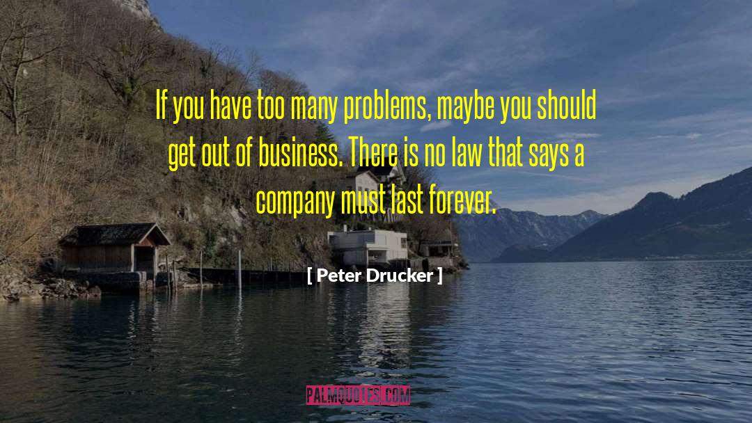 Mahindra Company quotes by Peter Drucker