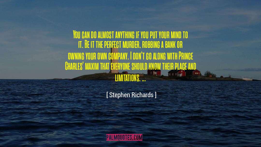 Mahindra Company quotes by Stephen Richards