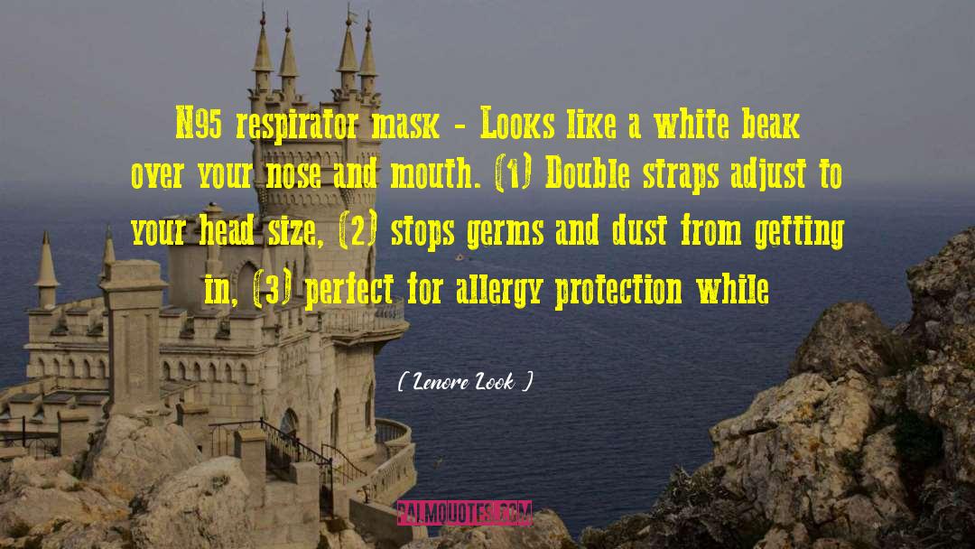 Mahmoudi Allergy quotes by Lenore Look