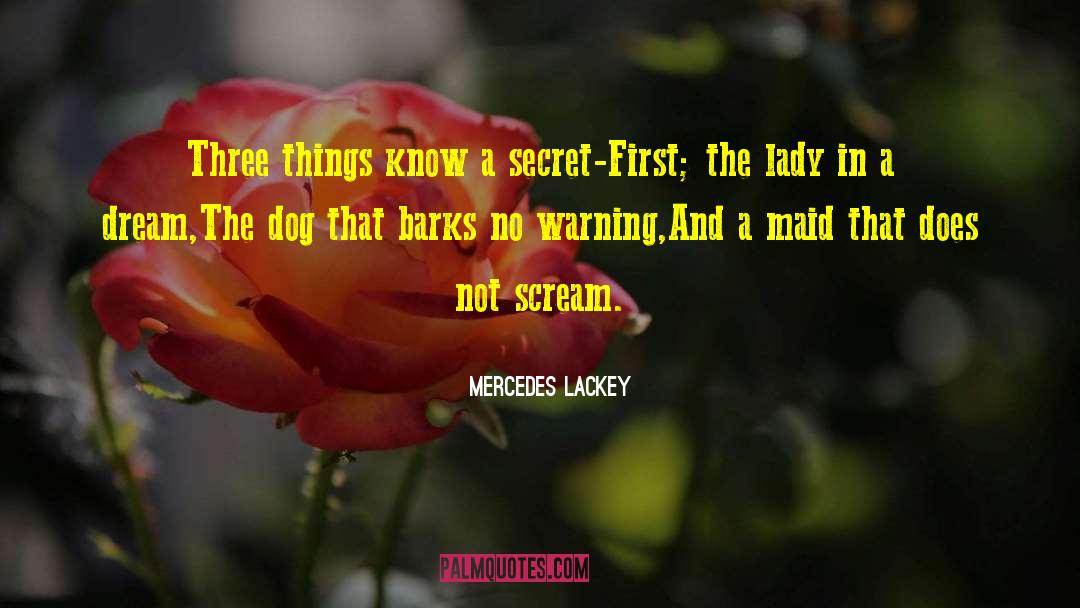 Maid quotes by Mercedes Lackey