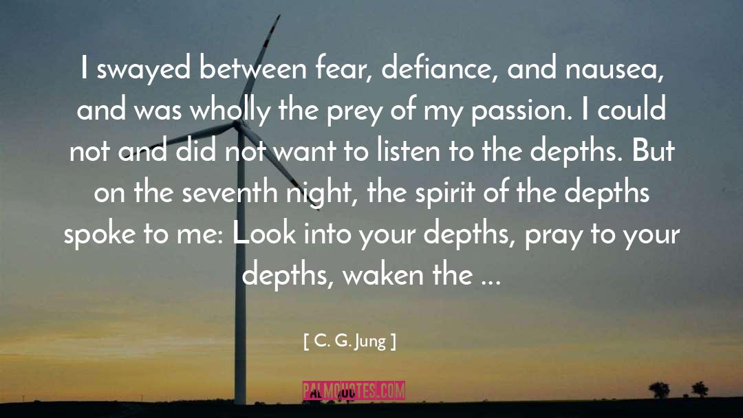 Maidin Pray quotes by C. G. Jung
