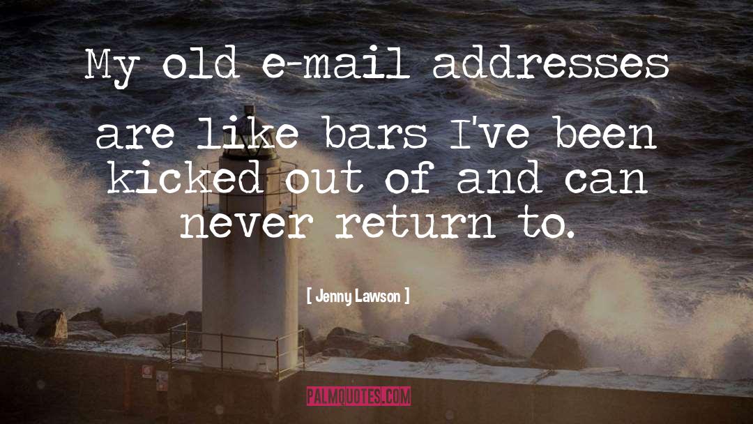 Mail quotes by Jenny Lawson