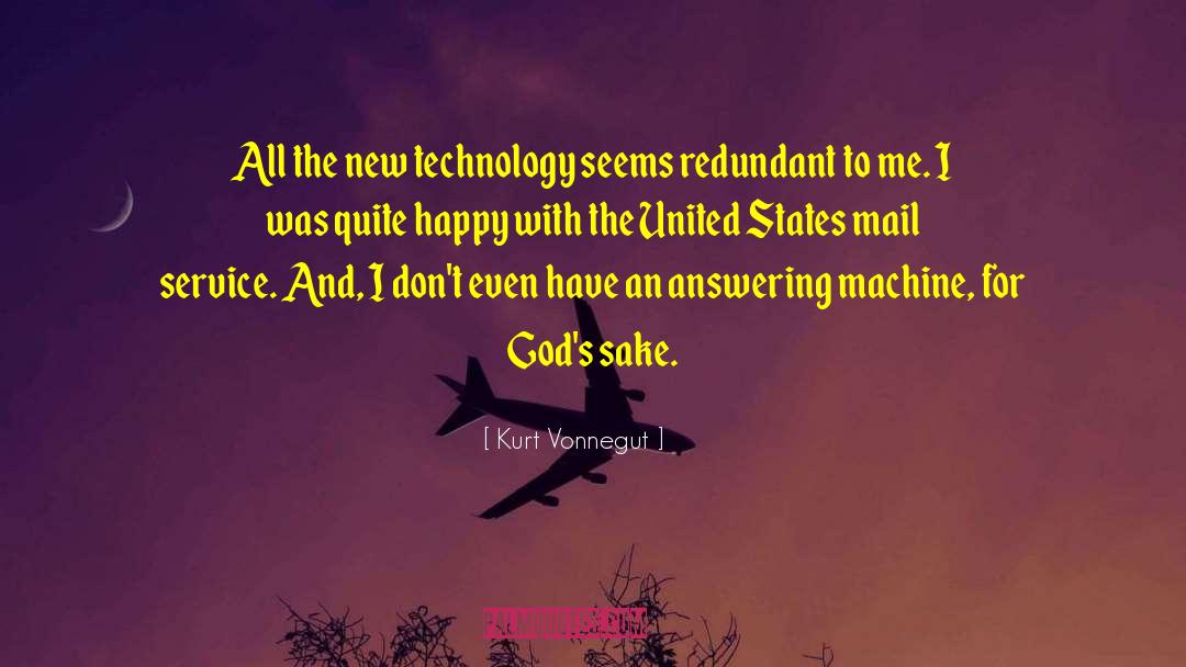 Mail Service quotes by Kurt Vonnegut