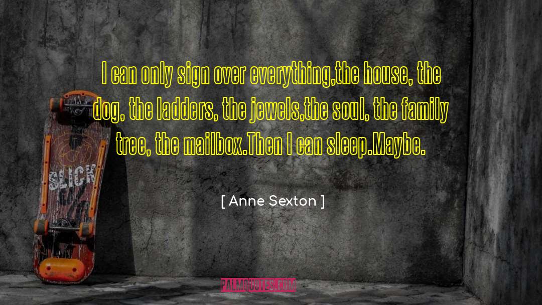 Mailboxes quotes by Anne Sexton