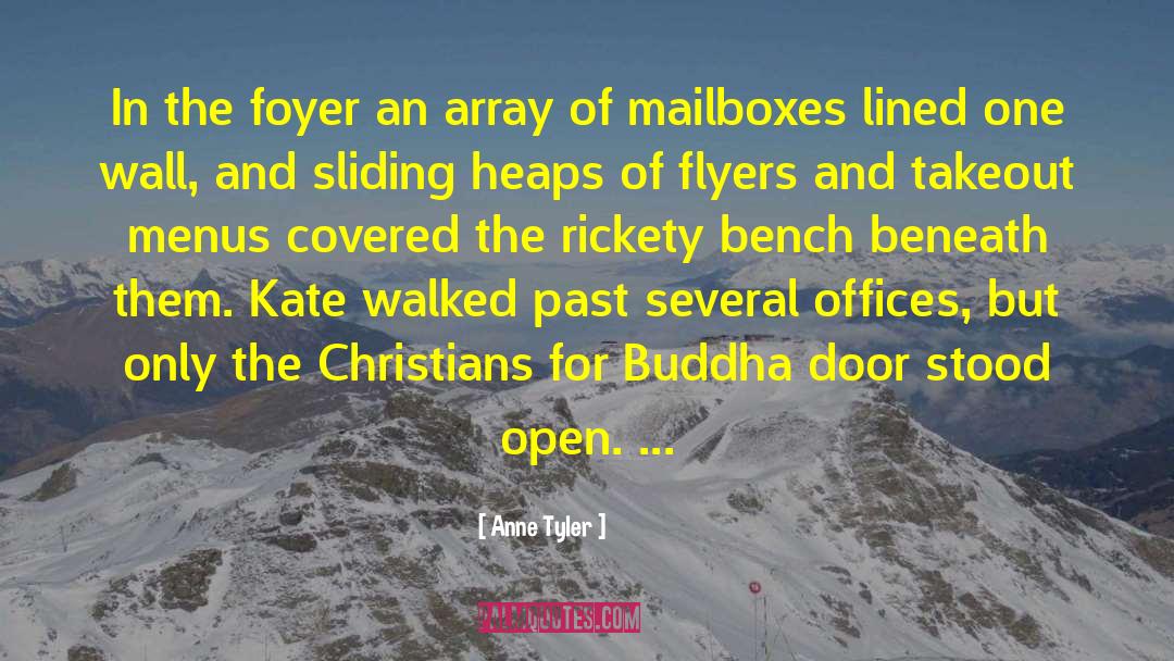 Mailboxes quotes by Anne Tyler