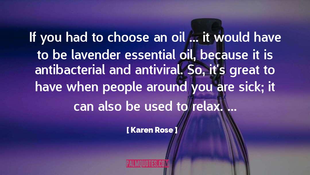 Maillette Lavender quotes by Karen Rose
