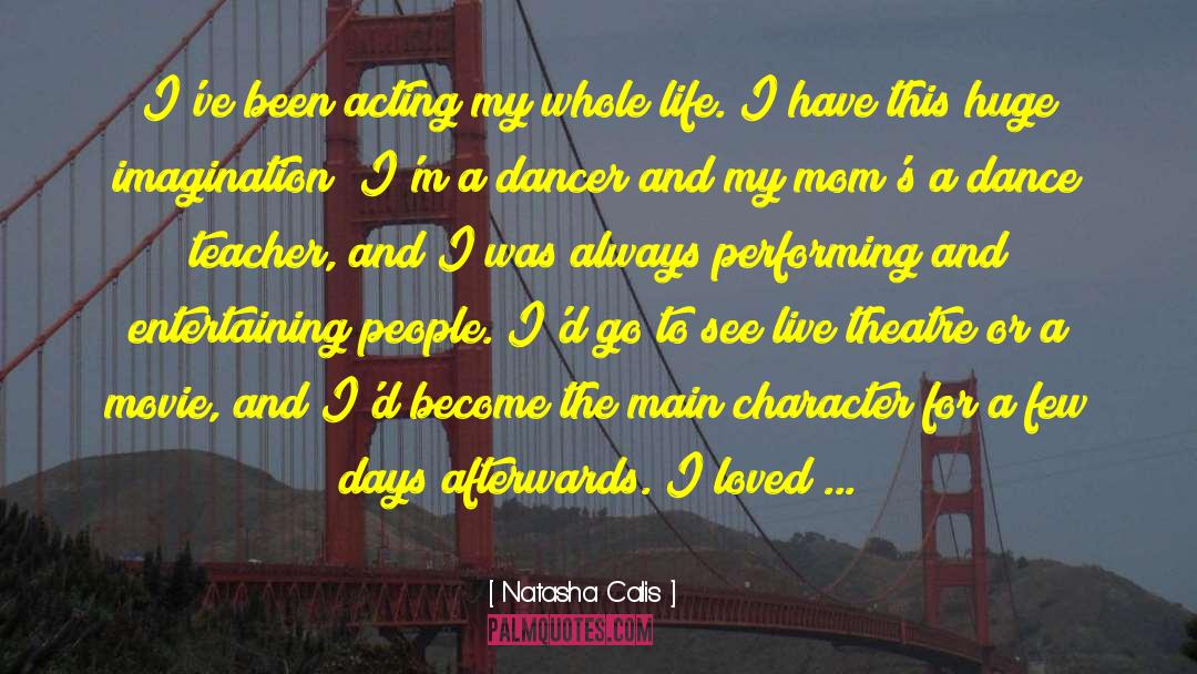 Main Character quotes by Natasha Calis
