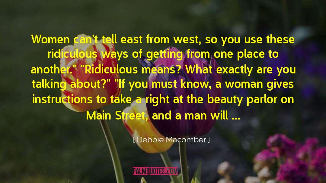 Main Street quotes by Debbie Macomber