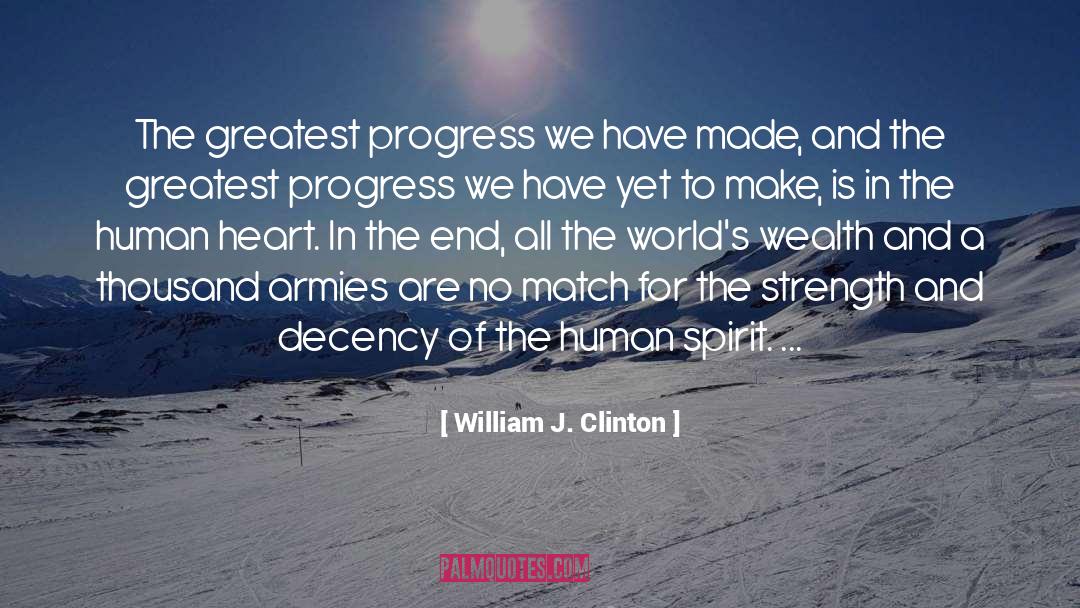 Main Strength quotes by William J. Clinton