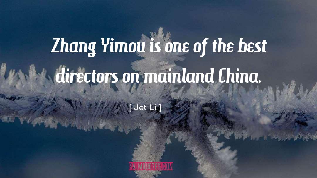 Mainland China quotes by Jet Li