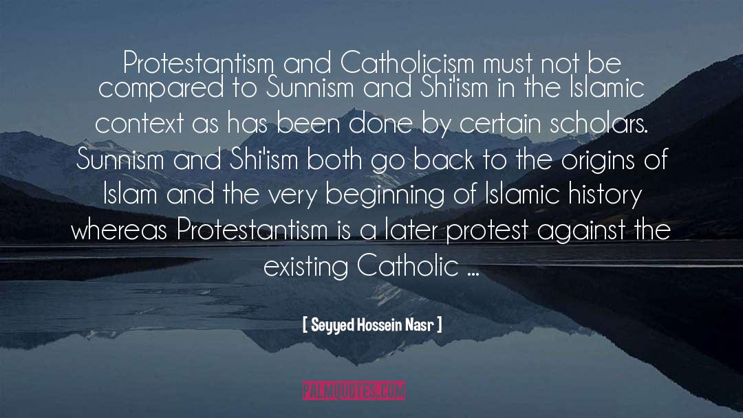 Mainline Protestantism quotes by Seyyed Hossein Nasr