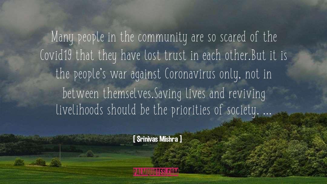 Mainstream Society quotes by Srinivas Mishra