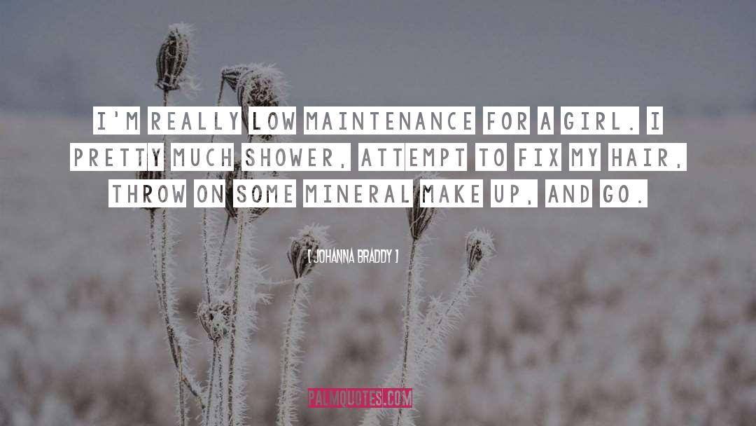 Maintenance quotes by Johanna Braddy