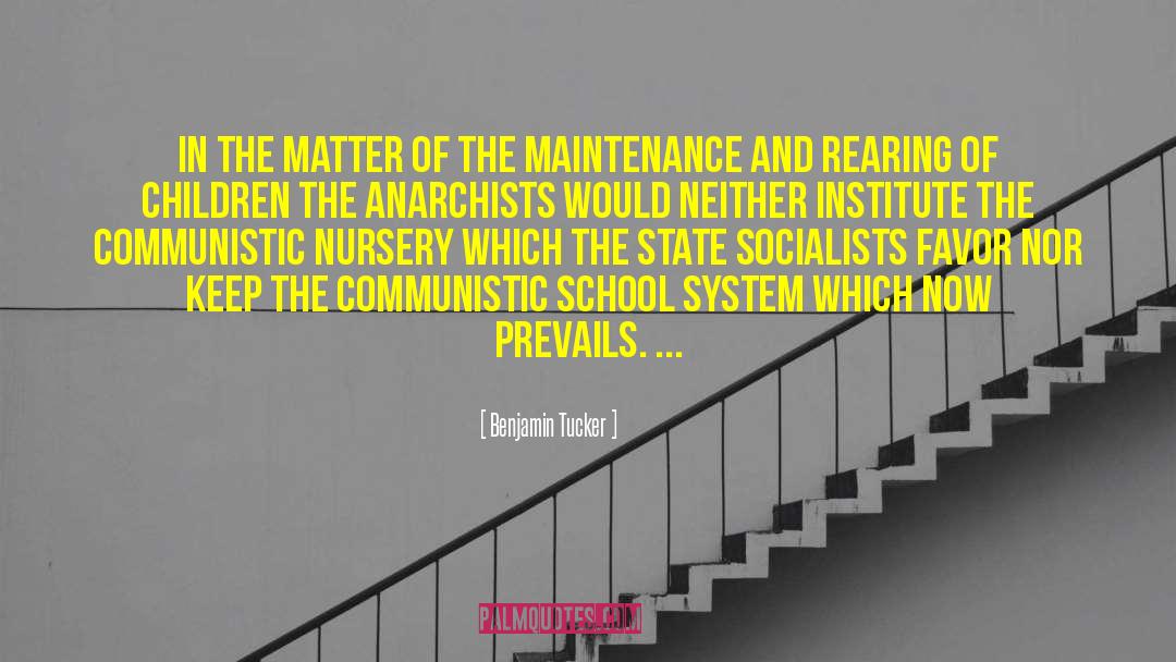Maintenance quotes by Benjamin Tucker