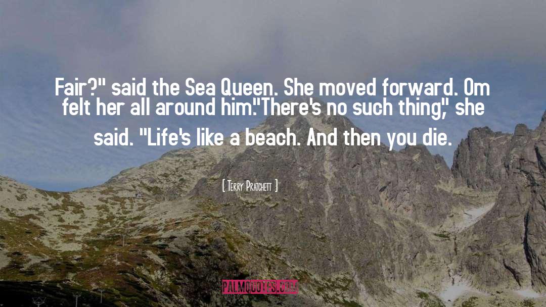 Maistrali Beach quotes by Terry Pratchett