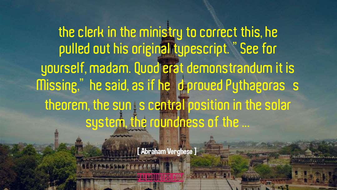 Maistry System quotes by Abraham Verghese