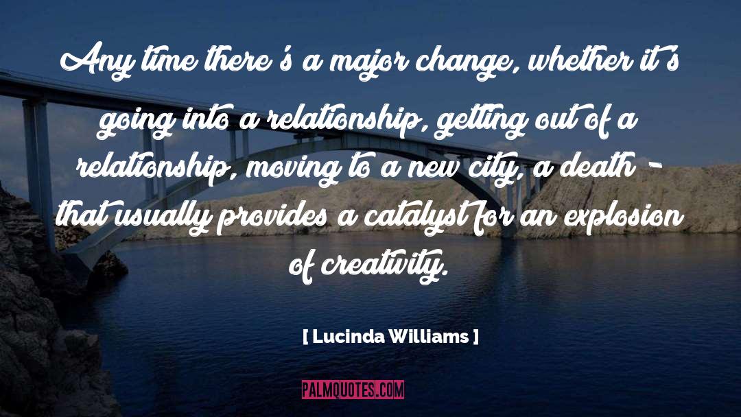 Major Change quotes by Lucinda Williams