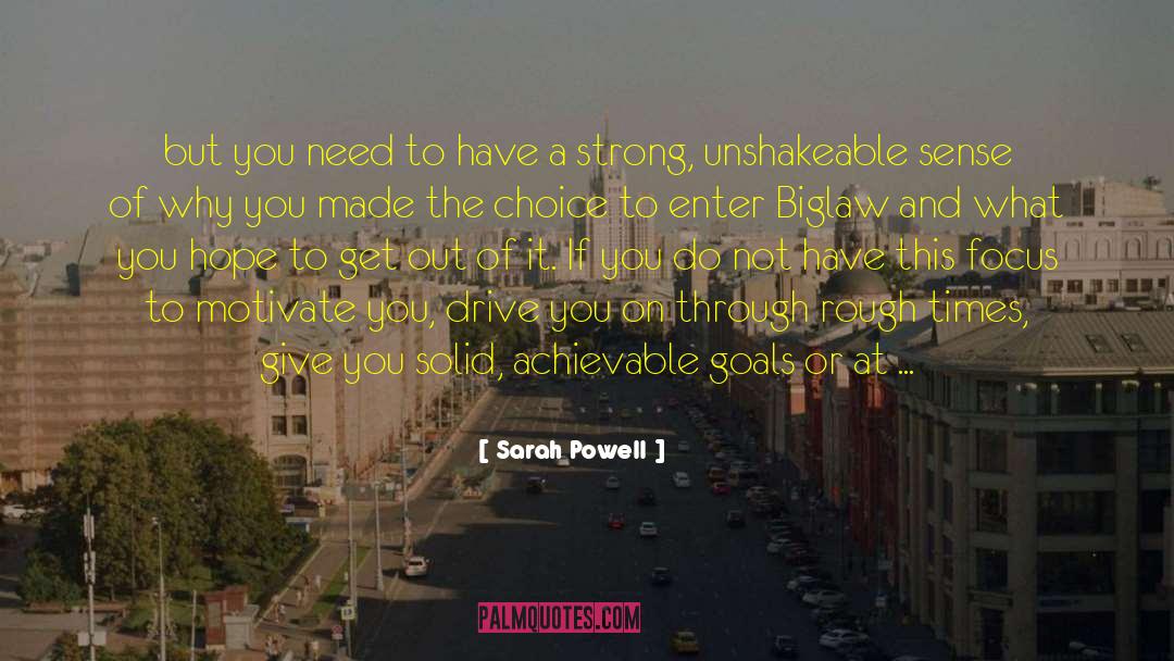 Major Crushing quotes by Sarah Powell