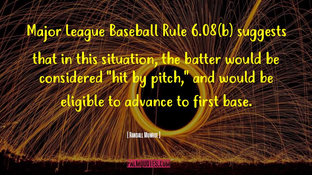 Major League Baseball quotes by Randall Munroe