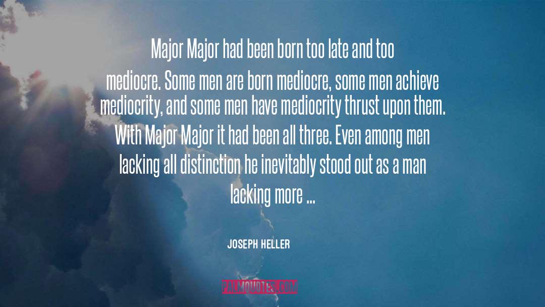 Major Major quotes by Joseph Heller
