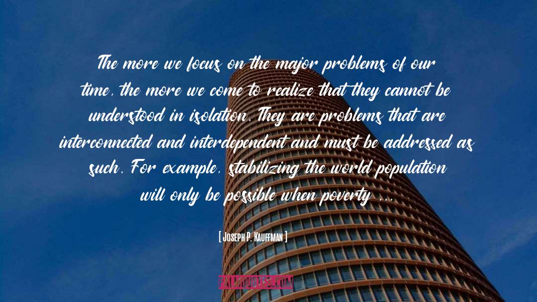 Major Problems quotes by Joseph P. Kauffman