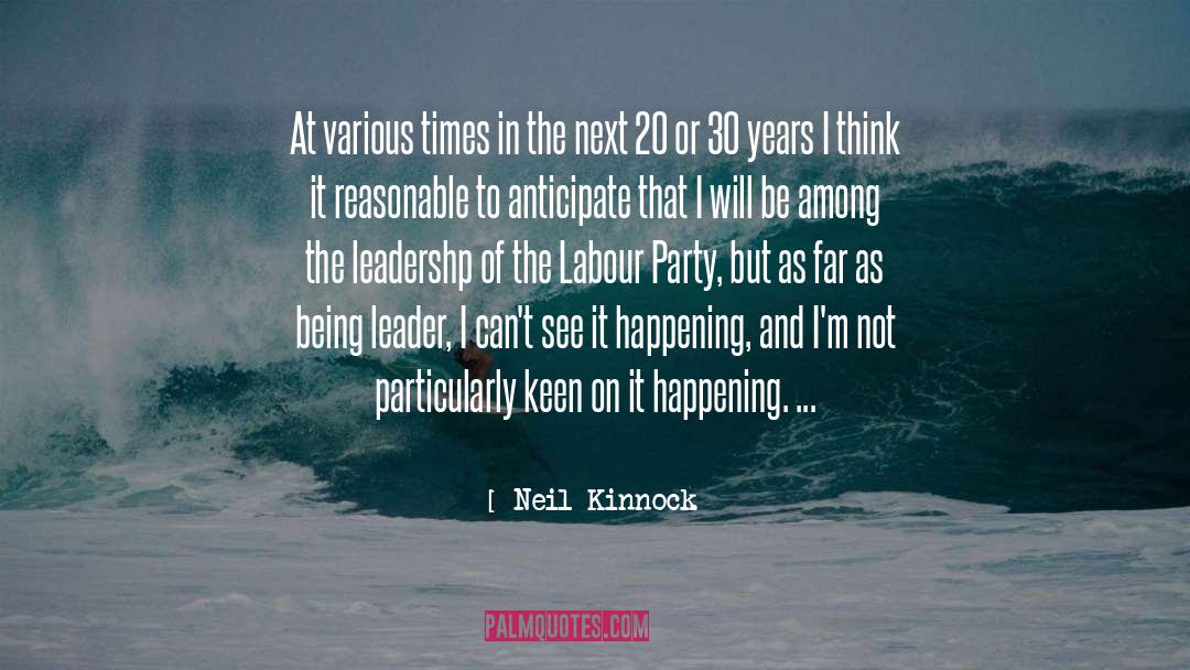 Majority Leader quotes by Neil Kinnock