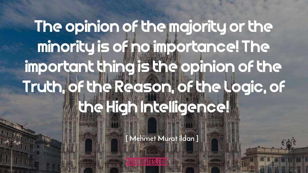Majority quotes by Mehmet Murat Ildan