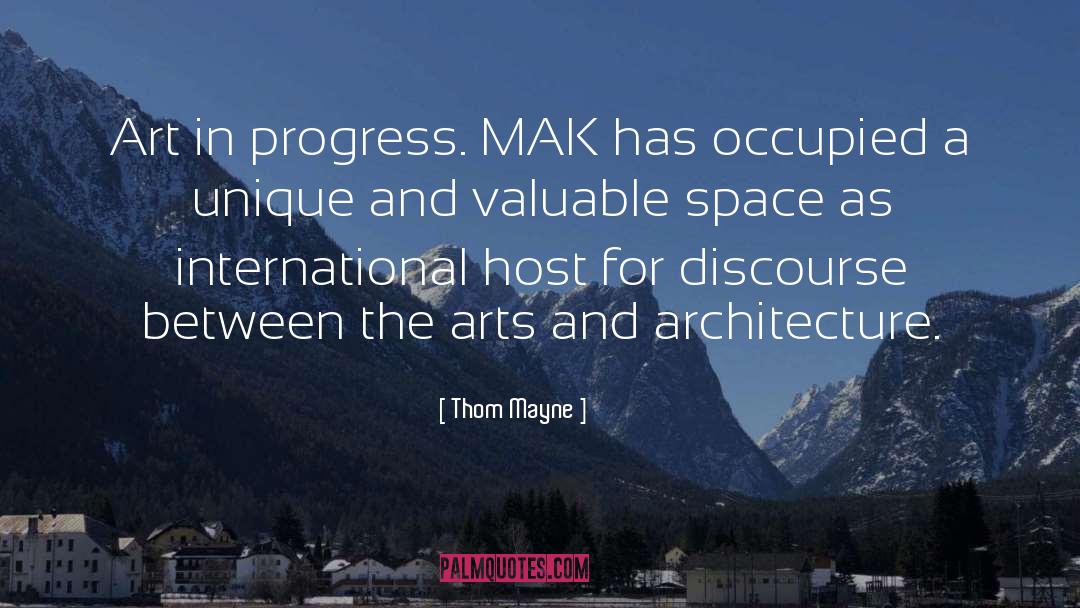 Mak quotes by Thom Mayne