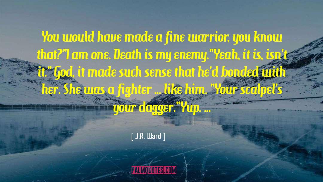 Makandal Dagger quotes by J.R. Ward