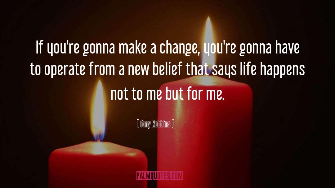 Make A Change quotes by Tony Robbins